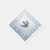 Serviette En Papier TOP Ski Idaho (Coin)