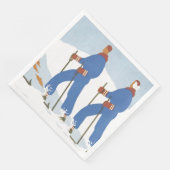 Serviette En Papier TOP Skiing (Coin)