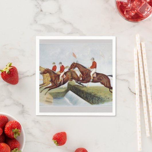 Serviette En Papier TOP Steeplechase (En situation)