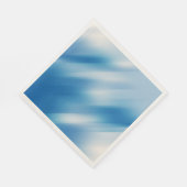 Serviette En Papier Topaze bleue (Coin)