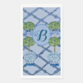 Serviette En Papier Topiaire peint Chinoiserie Ginger Jars Jar (Devant)