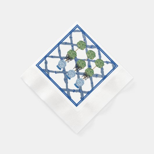 Serviette En Papier Topiary Chinoiserie Ginger Jar (Coin)