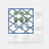 Serviette En Papier Topiary Chinoiserie Ginger Jar (Devant)