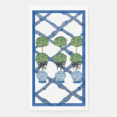 Serviette En Papier Topiary Chinoiserie Ginger Jar (Devant)