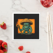 Serviette En Papier Torch & Temper – Conception de bête champignon (En situation)