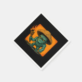 Serviette En Papier Torch & Temper – Conception de bête champignon (Coin)