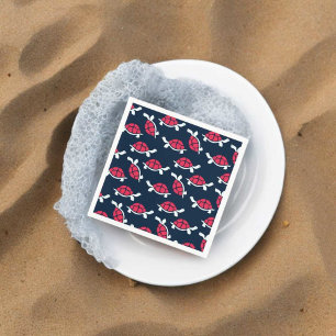 Serviette En Papier Tortue à thème foncé