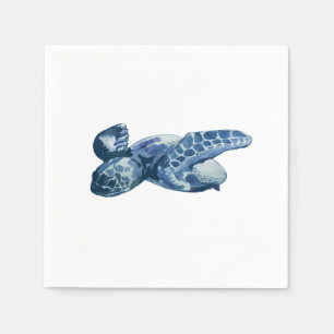Serviette En Papier Tortue de mer Côte côtière