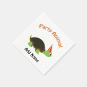 Serviette En Papier Tortue des animaux (Coin)