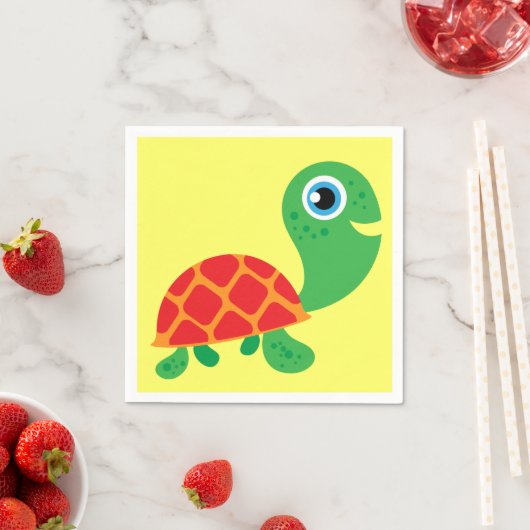 Serviette En Papier Tortue impressionnante (En situation)