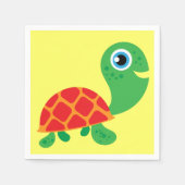 Serviette En Papier Tortue impressionnante (Devant)