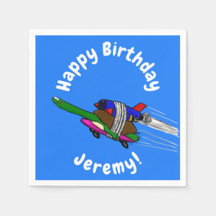 Serviette En Papier Tortue volante