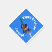 Serviette En Papier Tortue volante (Coin)