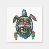 Serviette En Papier Tortues de mer Thunder_Cove (Devant)