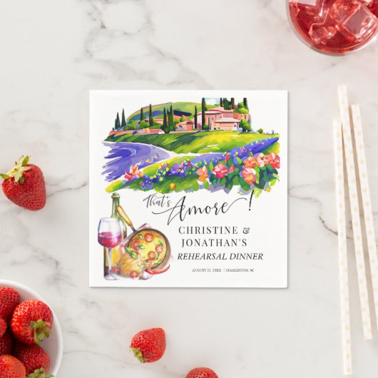 Serviette En Papier Toscane Italie | Alimentation italienne | Dîner de (En situation)