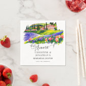 Serviette En Papier Toscane Italie | Alimentation italienne | Dîner de (En situation)