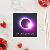 Serviette En Papier Total Solaire 2017 Eclipse (En situation)