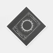 Serviette En Papier Total Solaire Eclipse 2024 Tarot Viewing Party (Coin)