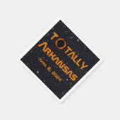 Serviette En Papier Totalement Arkansas 2024 Solar Eclipse (Coin)