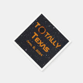 Serviette En Papier Totalement Texas 2024 Solar Eclipse (Coin)