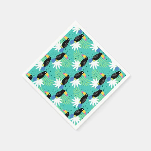 Serviette En Papier Toucan (Coin)