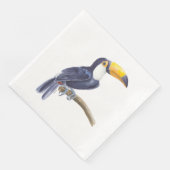 Serviette En Papier Toucan, oiseau tropical (Coin)