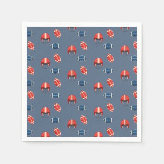 Serviette En Papier Touchdowns et minuscules orteils, baby shower de f (Devant)