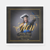 Serviette En Papier Touche d'or Glow your future. (Devant)