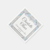 Serviette En Papier Toujours ancré dans l'amour Mariage Napkin (Coin)