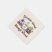 Serviette En Papier Toujours fatigué, toujours câblé - Design amateur  (Coin)