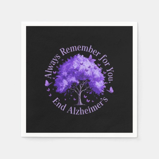 Serviette En Papier Toujours se souvenir : Pour vous, mettez fin à la  (Devant)