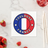 Serviette En Papier Toulouse France (En situation)