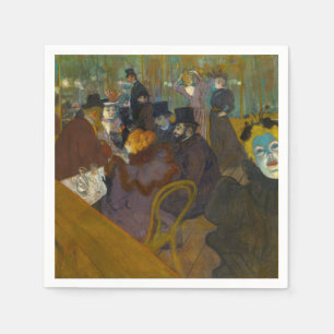 Serviette En Papier Toulouse-Lautrec - Au Rouge