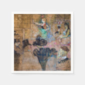 Serviette En Papier Toulouse-Lautrec - Danse Maure / Les Almehs (Devant)