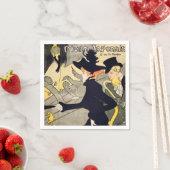 Serviette En Papier Toulouse-Lautrec - Divan Japonais (En situation)