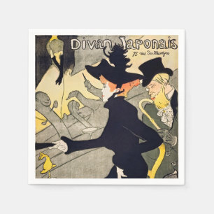 Serviette En Papier Toulouse-Lautrec - Divan Japonais