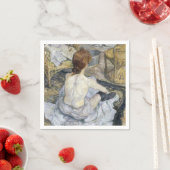 Serviette En Papier Toulouse-Lautrec - Rousse / Toilettes (En situation)