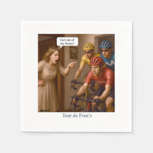 Serviette En Papier Tour de France