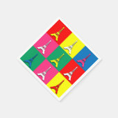 Serviette En Papier Tour Eiffel (Coin)
