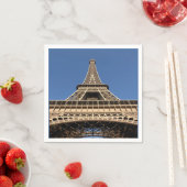 Serviette En Papier Tour Eiffel de Paris en France Mug (En situation)