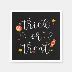 Serviette En Papier tour ou cadeau halloween