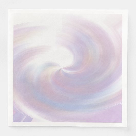 Serviette En Papier tourbillon romantique (Devant)