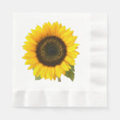 Serviette En Papier Tournesol (Devant)
