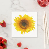 Serviette En Papier tournesol (En situation)