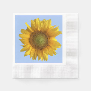 Serviette En Papier Tournesol du 64e anniversaire