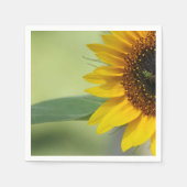 Serviette En Papier Tournesol jaune (Devant)