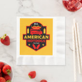 Serviette En Papier Tous les chiens d'épices américains (En situation)