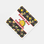 Serviette En Papier Tous les jours est mardi Taco (Coin)