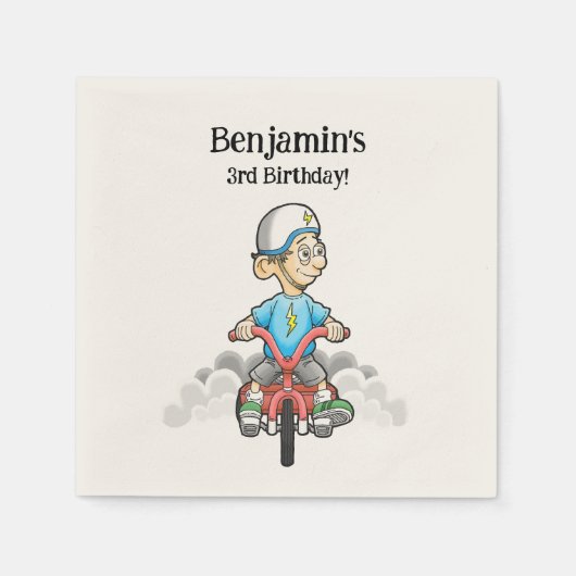 Serviette En Papier Tous les motards (Devant)