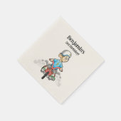 Serviette En Papier Tous les motards (Coin)